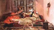 Arab or Arabic people and life. Orientalism oil paintings  248